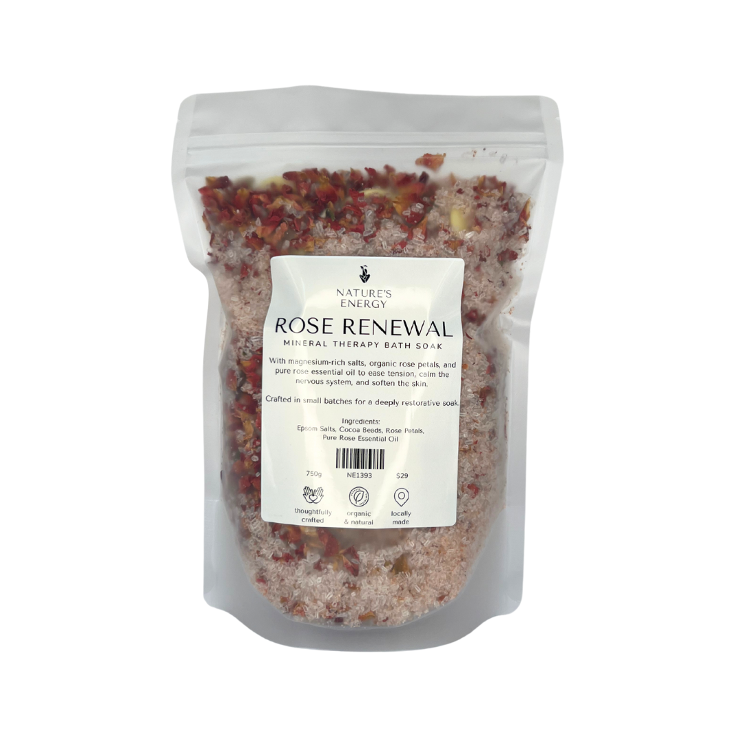 Rose Renewal – Mineral Therapy Bath Soak (750g)