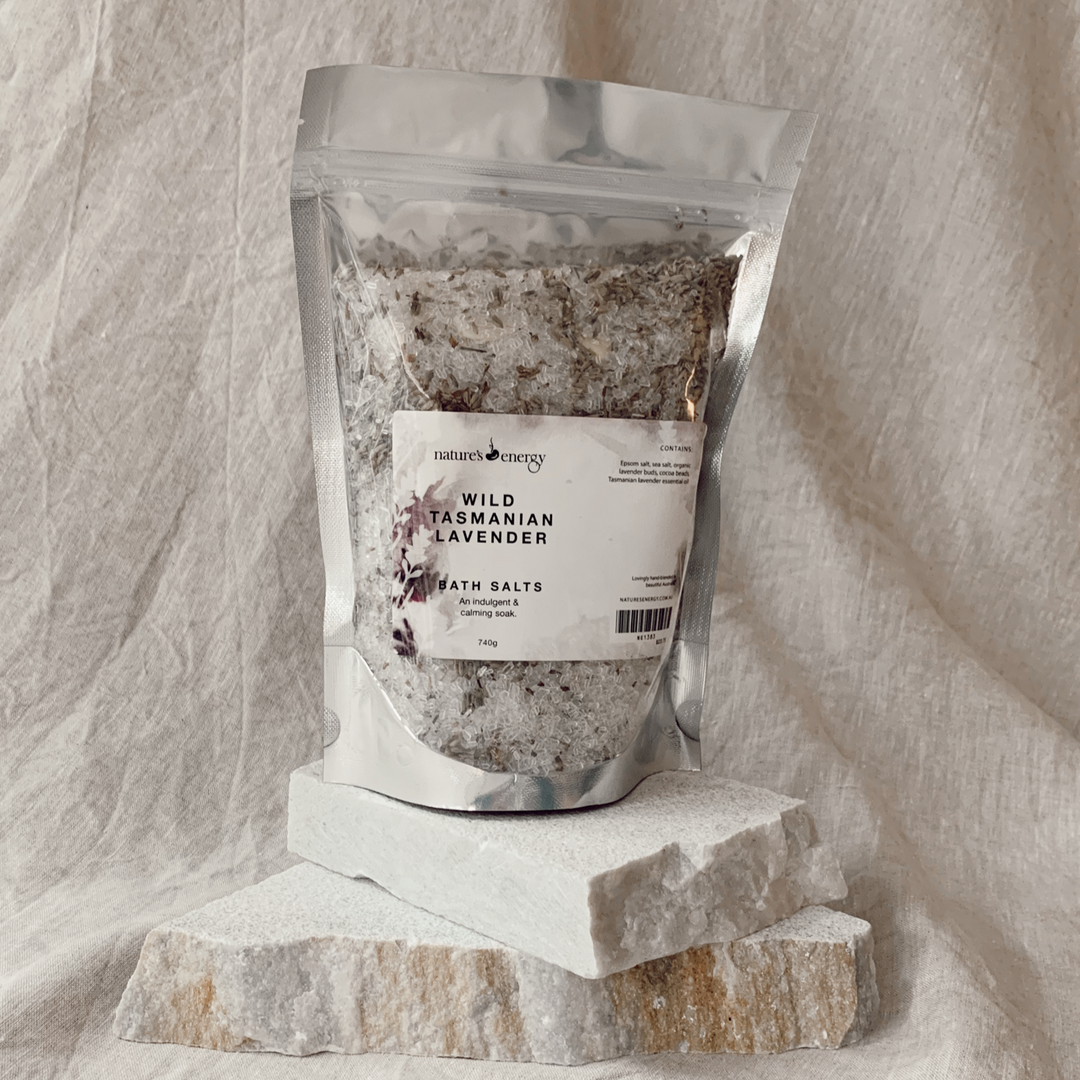 Tasmanian Lavender – Mineral Therapy Bath Soak (750g)