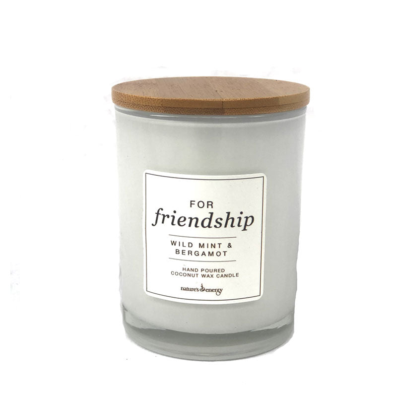 Candle - For Friendship Wild Mint & Bergamot