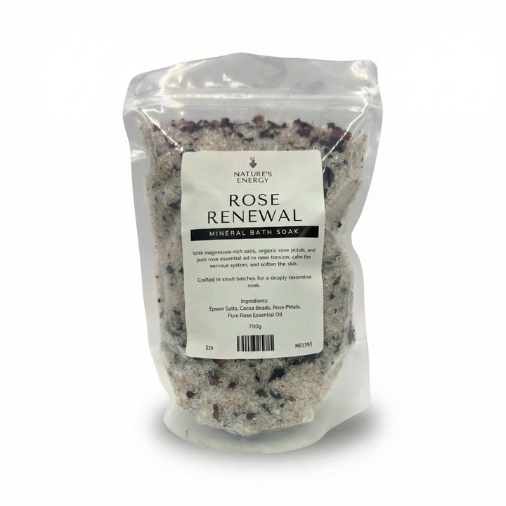 Rose Renewal – Mineral Therapy Bath Soak (750g)