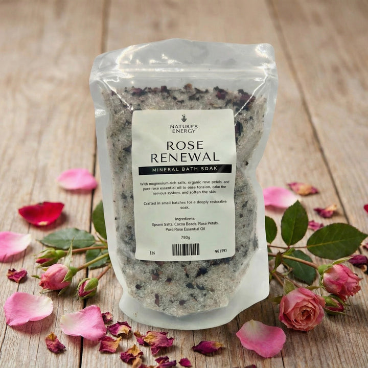 Rose Renewal – Mineral Therapy Bath Soak (750g)