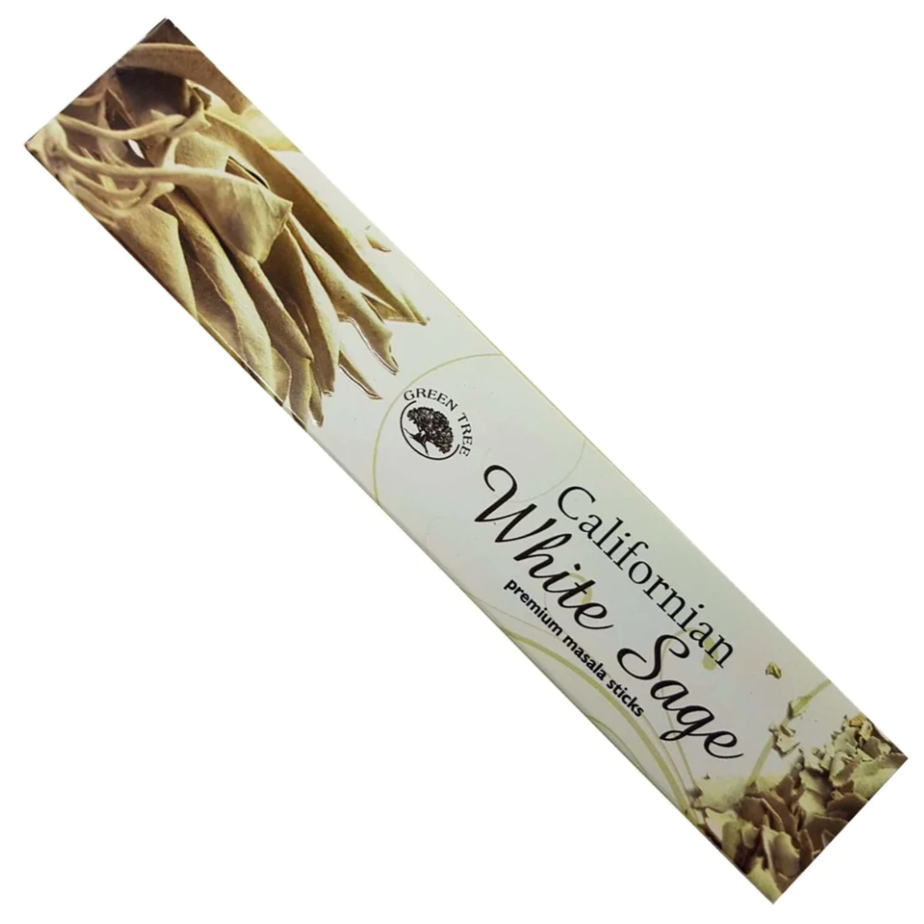 Californian White Sage Incense Sticks - Green Tree