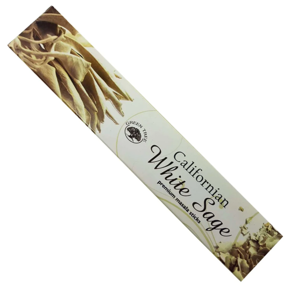 Californian White Sage Incense Sticks - Green Tree