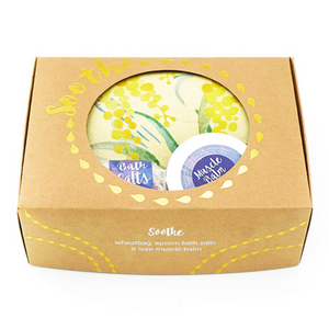
                
                    Load image into Gallery viewer, wheatbags love sooth gift set wattle
                
            