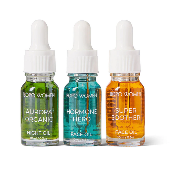 Mini Face Oil Trio Sampler - BOPO Women