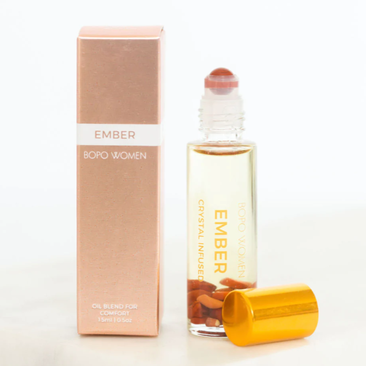 Ember Crystal Perfume Roller, Red Jasper - BOPO Women