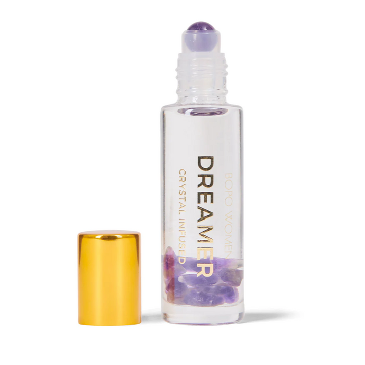 Dreamer Crystal Perfume Roller, Amethyst - BOPO Women